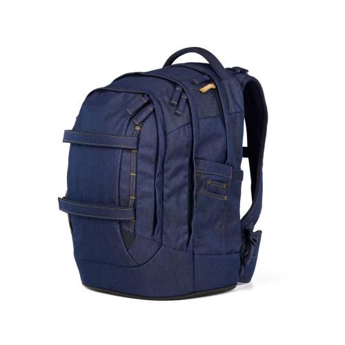 Preview: satch Pack School Backpack 3 pcs. Set - denim blue