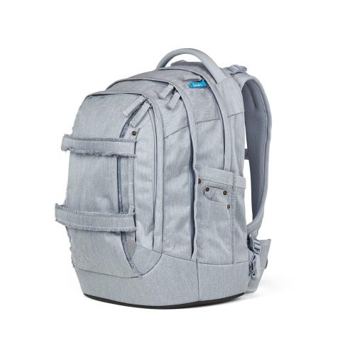 Preview: satch Pack Schulrucksack 3-tlg. Set - washed blue
