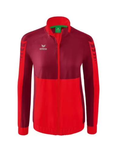 Erima Women's Six Wings Presentation Jacket - red/bordeaux