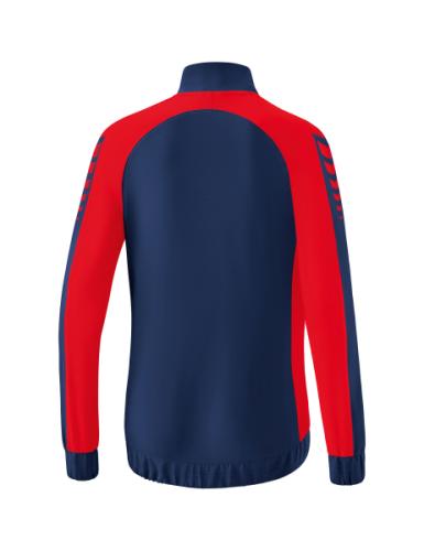 Preview: Erima Women's Six Wings Presentation Jacket - new navy/red