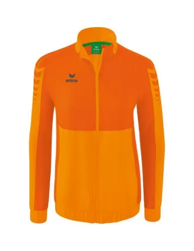 Erima Women's Six Wings Presentation Jacket - new orange/orange
