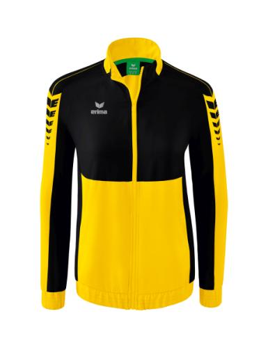 Preview: Erima Women's Six Wings Presentation Jacket - yellow/black
