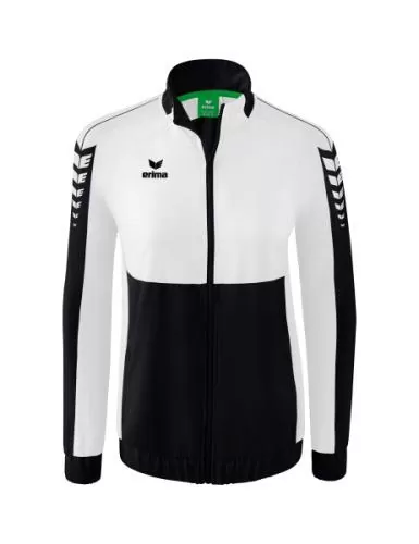 Erima Women's Six Wings Presentation Jacket - black/white