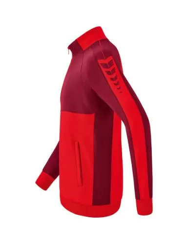 Erima Six Wings Worker Jacke für Kinder - rot/bordeaux