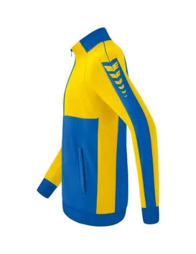 Erima Six Wings Worker Jacke - new royal/gelb