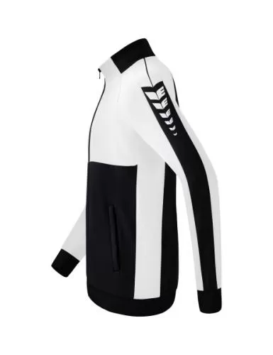 Erima Six Wings Worker Jacke - schwarz/weiß