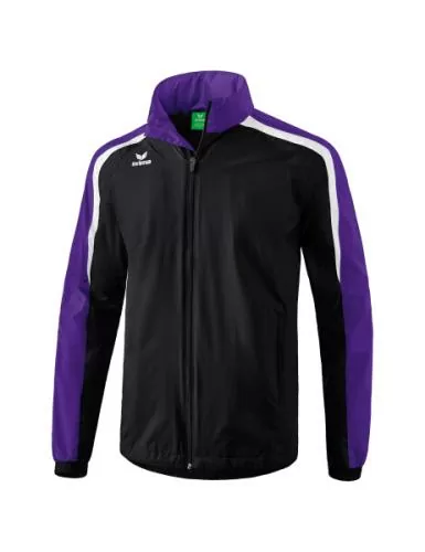 Erima Liga 2.0 All-weather Jacket - black/dark violet/white
