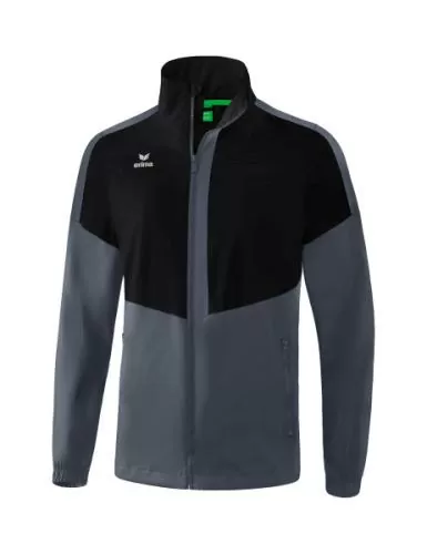 Erima Squad All-weather Jacket - black/slate grey