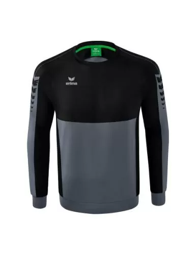 Erima Six Wings Sweatshirt - slate grey/schwarz
