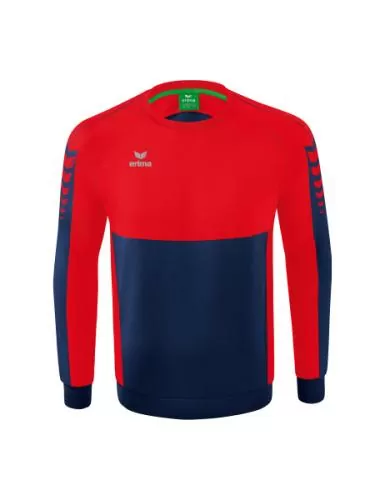 Erima SIX WINGS Sweatshirt - new navy/red