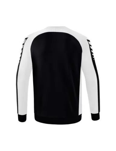 Erima SIX WINGS Sweatshirt - black/white