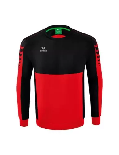 Erima SIX WINGS Sweatshirt - red/black