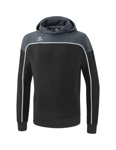 Erima CHANGE by erima Kapuzensweat - black grey/slate grey/weiß