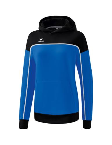 Preview: Erima Frauen CHANGE by erima Kapuzensweat - new royal/schwarz/weiß