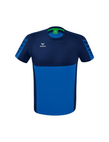 Preview: Erima Six Wings T-Shirt - new royal/new navy