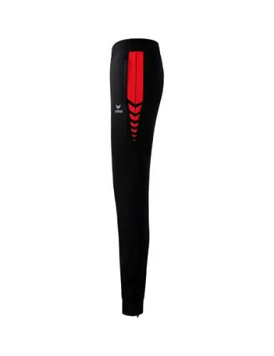Erima Frauen Six Wings Worker Hose - schwarz/rot
