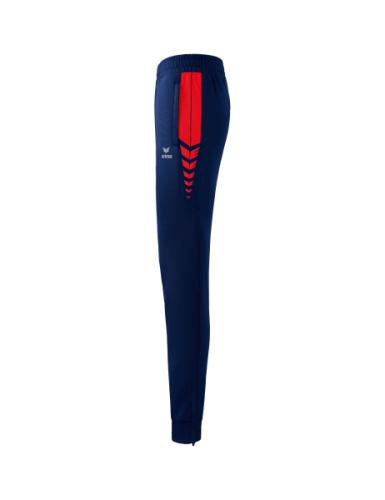 Preview: Erima Frauen Six Wings Worker Hose - new navy/rot