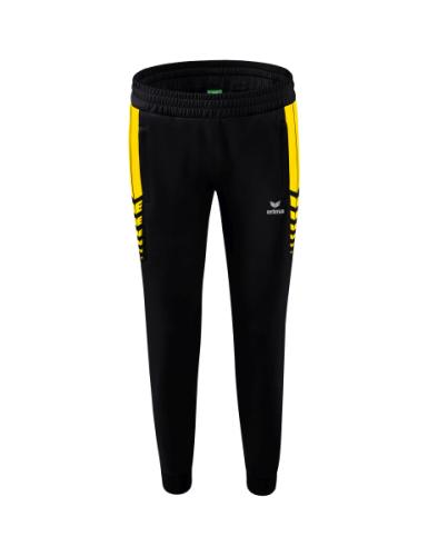 Preview: Erima Frauen Six Wings Worker Hose - schwarz/gelb