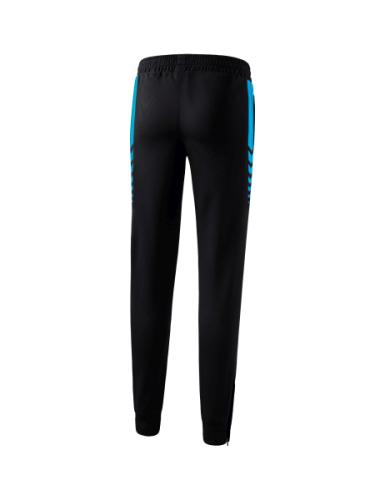 Preview: Erima Frauen Six Wings Worker Hose - schwarz/curacao