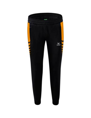 Preview: Erima Frauen Six Wings Worker Hose - schwarz/new orange