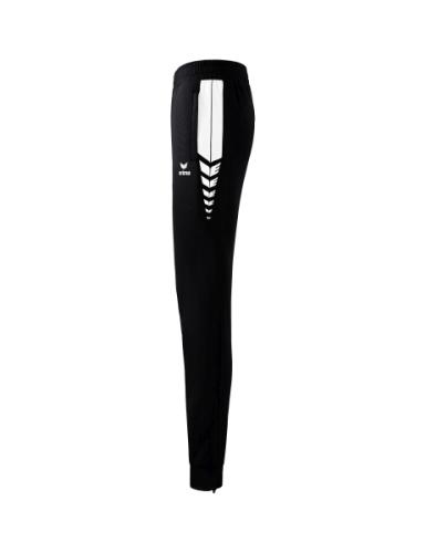 Preview: Erima Frauen Six Wings Worker Hose - schwarz/weiß