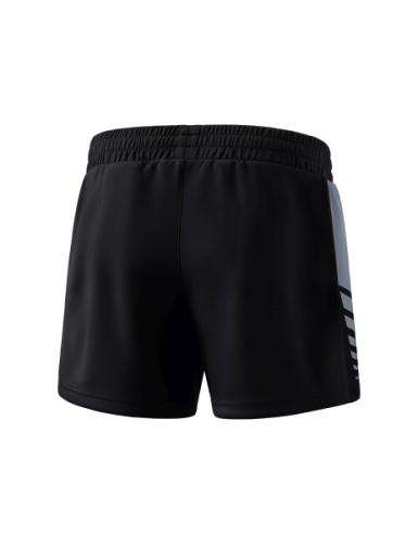 Preview: Erima Frauen Six Wings Worker Shorts - schwarz/slate grey