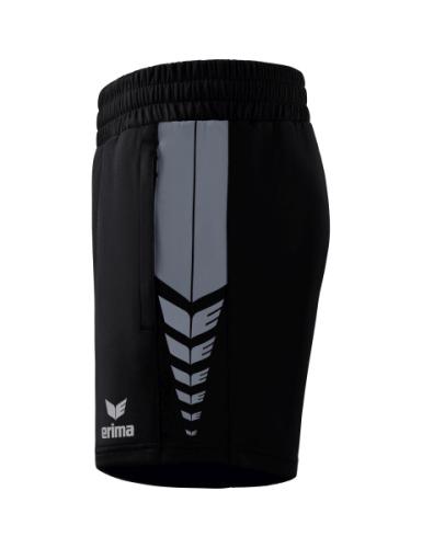 Preview: Erima Frauen Six Wings Worker Shorts - schwarz/slate grey