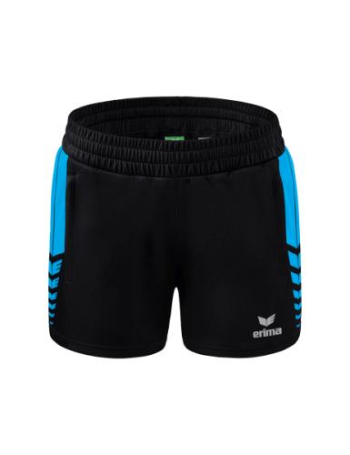 Preview: Erima Frauen Six Wings Worker Shorts - schwarz/curacao