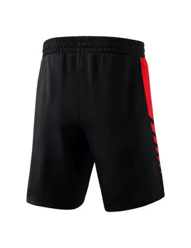 Erima Six Wings Worker Shorts - schwarz/rot