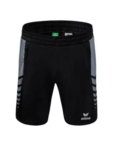 Erima Six Wings Worker Shorts - schwarz/slate grey