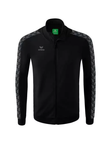 Erima Essential Team Track Top Jacket - black/slate grey