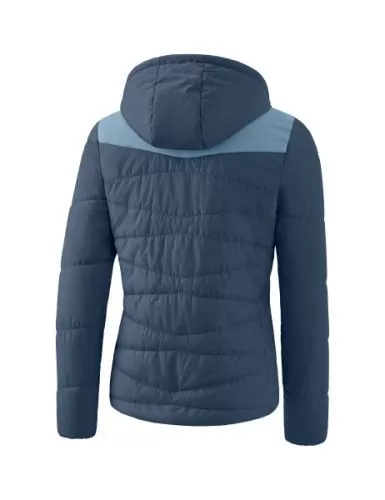 Erima Women's Quilted Jacket - vintage indigo/faded denim