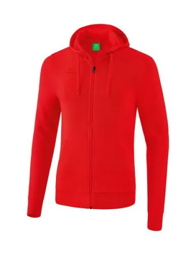 Erima Hooded Sweat Jacket - red