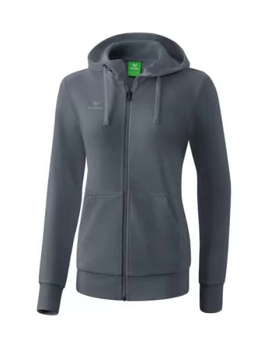 Erima Women's Hooded sweat jacket - slate grey