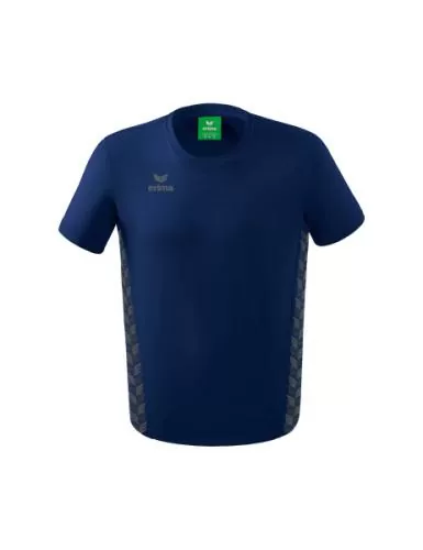 Erima Essential Team T-Shirt für Kinder - new navy/slate grey
