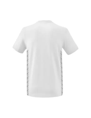 Erima Children's Essential Team T-shirt - white/monument grey