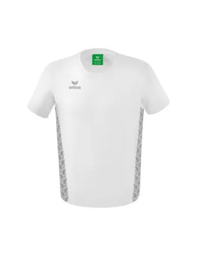 Erima Essential Team T-Shirt für Kinder - weiß/monument grey