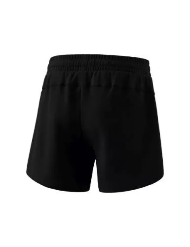 Erima Frauen Essential Team Sweatshorts - schwarz