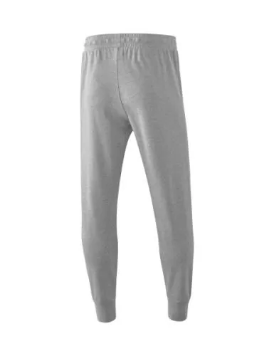 Erima Essential Sweathose - hellgrau melange/schwarz