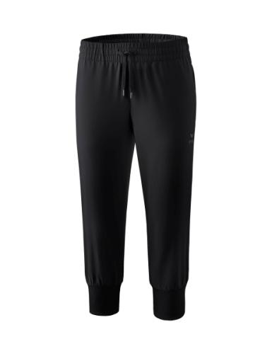 Preview: Einzelstück Erima Frauen 3/4 Hose - schwarz