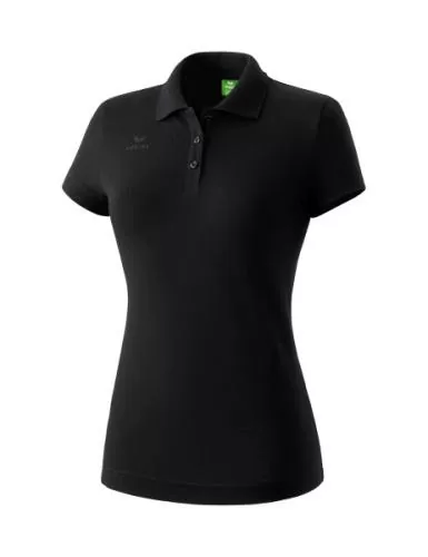 Erima Frauen Teamsport Poloshirt - schwarz