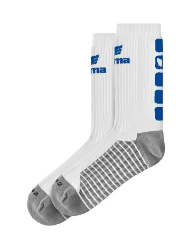 Erima CLASSIC 5-C Socken - weiß/new royal