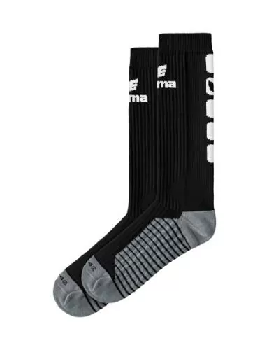 Erima CLASSIC 5-C Socken lang - schwarz/weiß