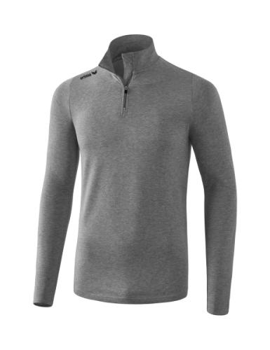 Preview: Erima Polo-Neck Jumper - grey marl