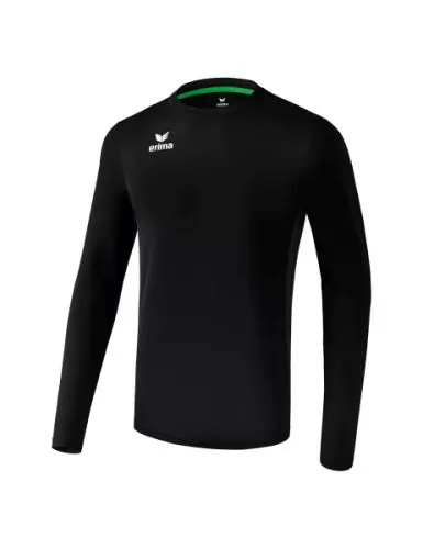 Erima Trikot Liga langarm für Kinder - schwarz