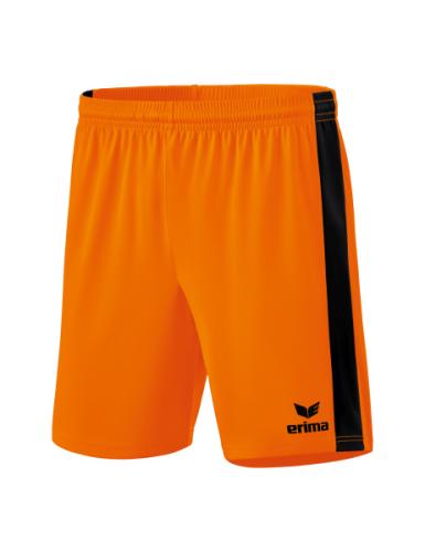 Preview: Einzelstück Erima Retro Star Shorts für Kinder - new orange/schwarz