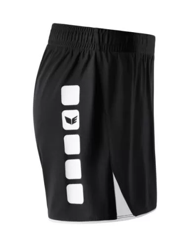 Erima Frauen CLASSIC 5-C Shorts - schwarz/weiß