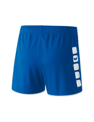 Erima Frauen CLASSIC 5-C Shorts - new royal/weiß