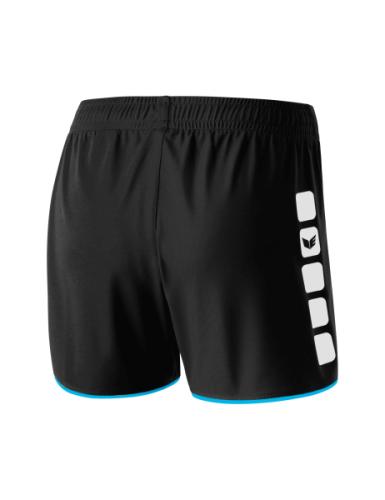 Preview: Erima Frauen CLASSIC 5-C Shorts - schwarz/curacao