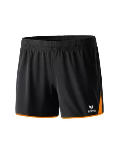 Erima Frauen CLASSIC 5-C Shorts - schwarz/orange